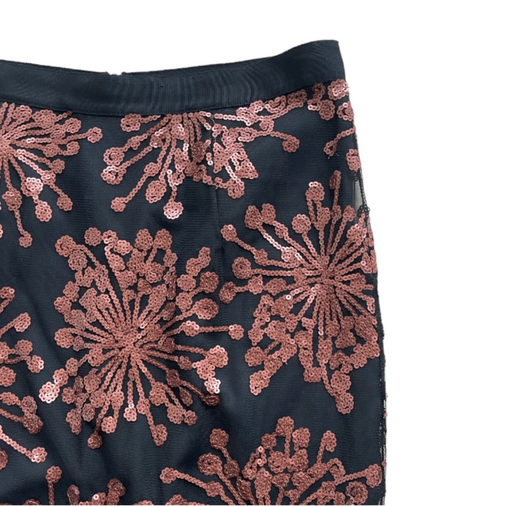 Boden sequin party copper black pencil skirt - Picture 7 of 9